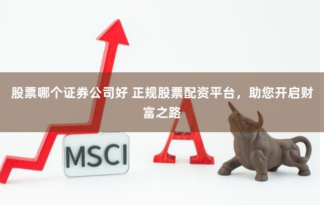 股票哪个证券公司好 正规股票配资平台，助您开启财富之路